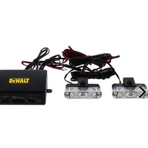 DEWALT 2 Pc LED Amber Strobe Light Kit *not sold anywhere*